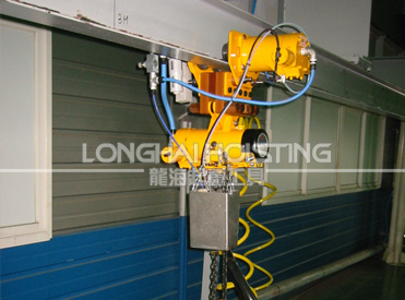 KHC運(yùn)行式氣動(dòng)葫蘆搭配鋁合金軌道