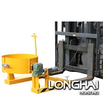 電動翻轉倒桶機具