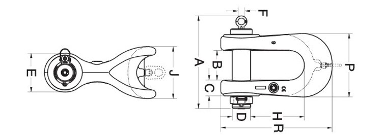 科索比G-2170卸扣