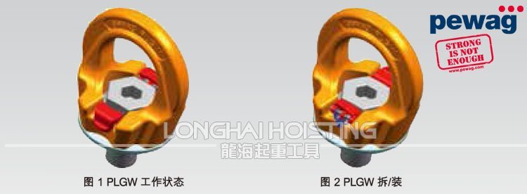 PLGW培瓦克超級旋轉吊環拆裝 PLGW培瓦克超級旋轉吊環拆裝