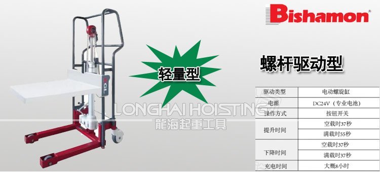 BISHAMON電動平臺式堆垛機(jī) BISHAMON電動平臺式堆垛機(jī)