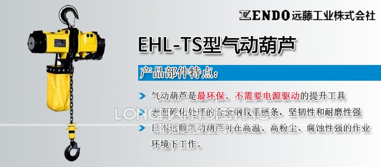 遠(yuǎn)藤ENDO EHL-TS型氣動(dòng)葫蘆 遠(yuǎn)藤ENDO EHL-TS型氣動(dòng)葫蘆