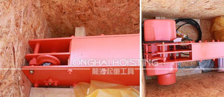 韓國KDW雙鉤環鏈電動葫蘆實物