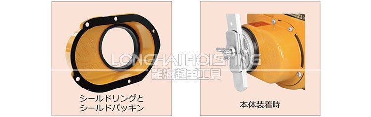 GM-SIC型防塵防水手動絞盤 GM-SIC型防塵防水手動絞盤