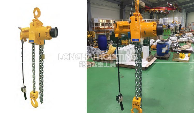 進(jìn)口氣動(dòng)葫蘆的分類(lèi)及特點(diǎn)齒輪式